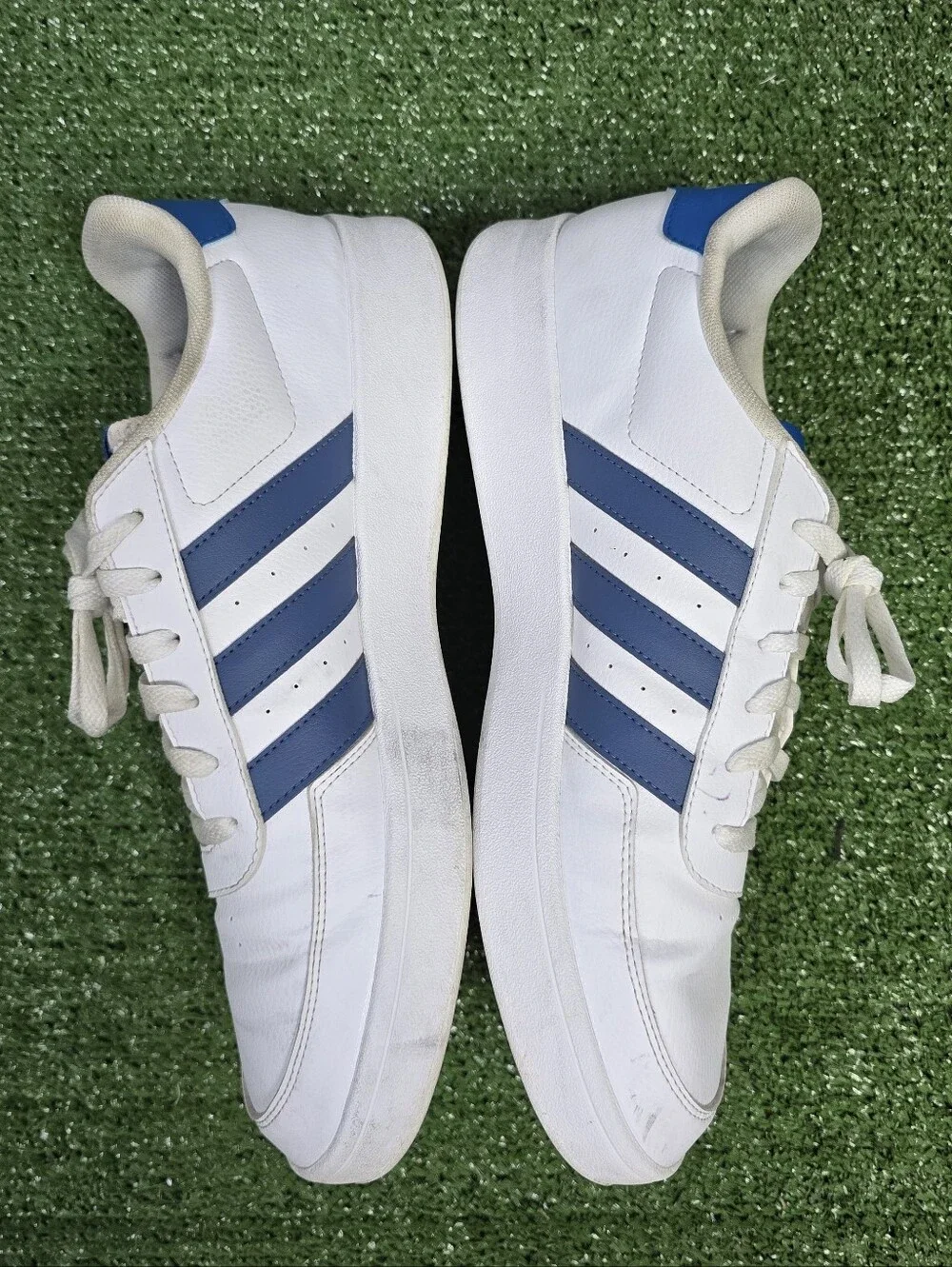 Adidas Breaknet 2.0 Blue White Colorway Mens Size 12 Lace Up Tennis Shoes